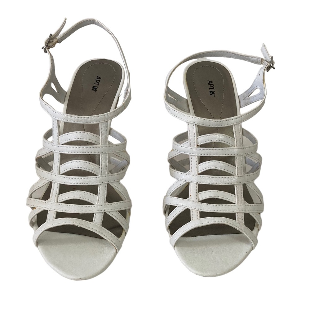 Apt 9 White heel